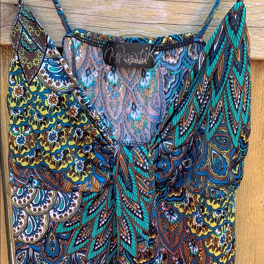 Peacock Maxi Dress 🦚